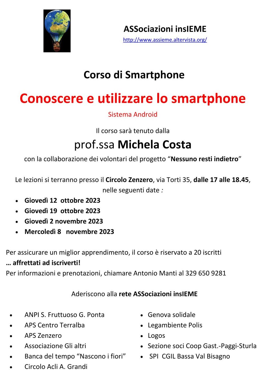 2023 10 locandina corso smartphone
