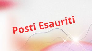 Posti Esauriti